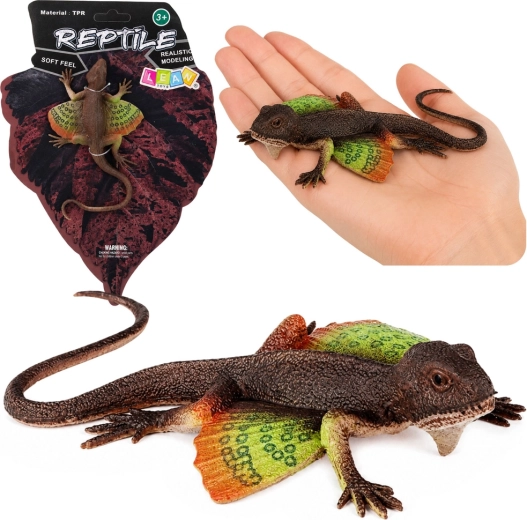 Realistische Gummifigur der Flugagame 13 cm
