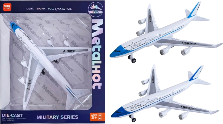 Metallmodell eines Passagierflugzeugs Airliner 1:400 Sparkys