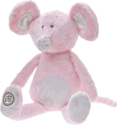 Plüschmaus Lena rosa 25 cm