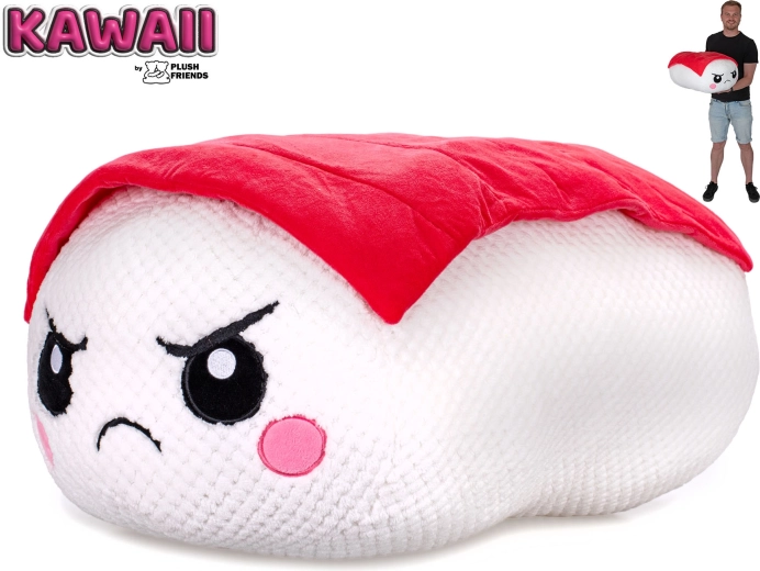 Plush Friends Kawaii Plüsch-Sushi Nigiri Thunfisch 60 cm