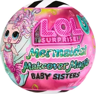 L.O.L. Surprise Mermaids Makeover Magic Baby Sisters Puppe mit Farbwechsel