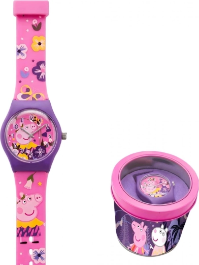 Analoge Armbanduhr Peppa Pig