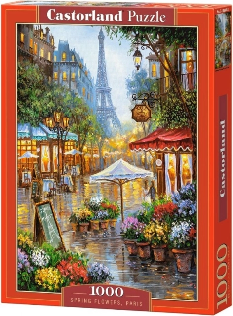 Puzzle 1000 Stück Frühjahrsblumen, Paris