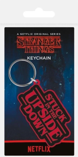 Gummi-Schlüsselanhänger Stranger Things Stuck in The Upside Down
