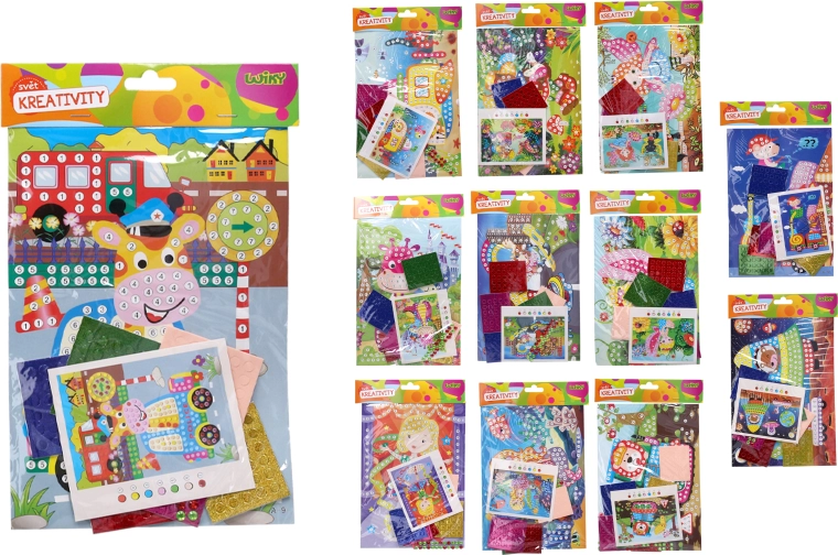 Kreativset zum Kleben 18 × 25 cm - 1 Stück