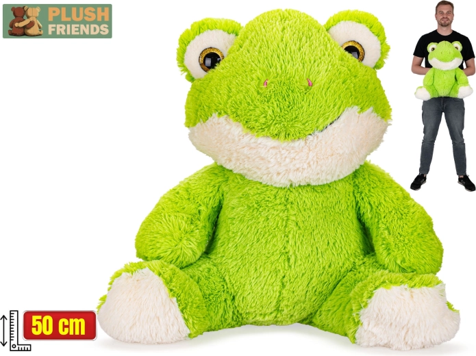 Plush Friends Plüschfrosch sitzend 50 cm