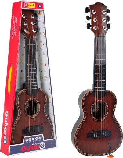 Kinder-Klassikgitarre dunkelbraun – 1 Stück