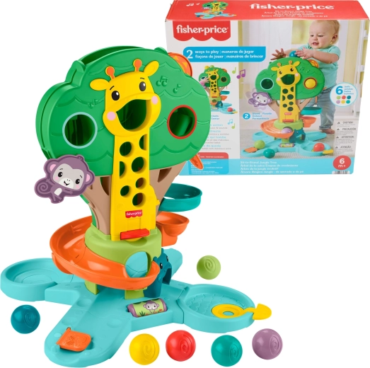Fisher-Price Aktivitätsbäumchen mit Kugeln – vom Sitzen zum Stehen