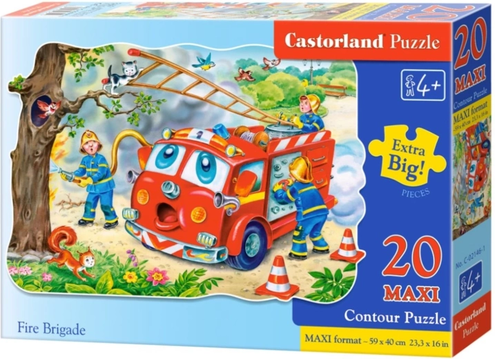 Kinderpuzzle MAXI Feuerwehr