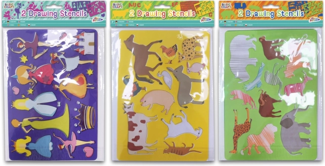Malvorlagen für Kinder 2in1 - Haustiere, Wildtiere und Prinzessinnen