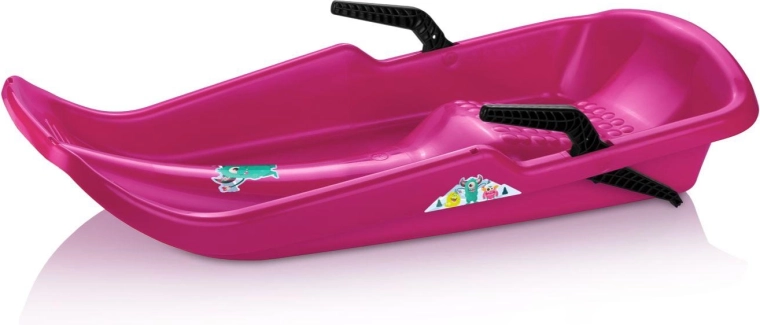 Boby Twister Monster Kunststoff mit Bremsen – Rosa