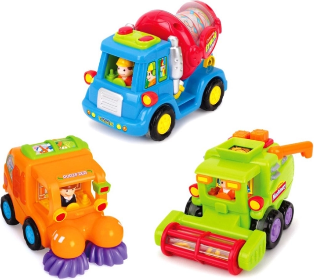 Buntes Kinderauto mit Funktionen