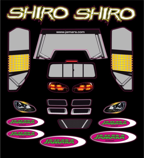Dekorbogen Shiro