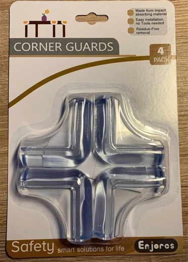 PVC-Möbeleckenschutz (4 Stk.)