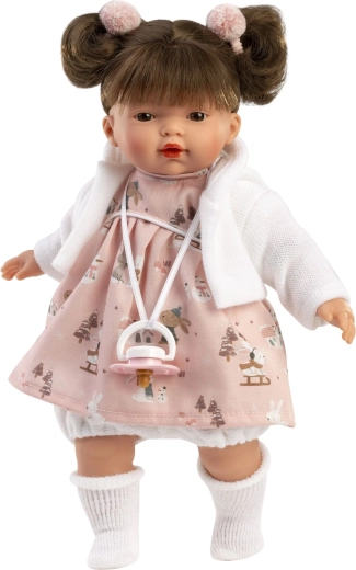Llorens Vera realistische sprechende und weinende Puppe 33 cm