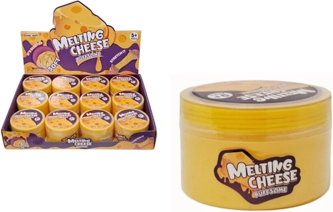 Modelliermasse mit Käse-Motiv