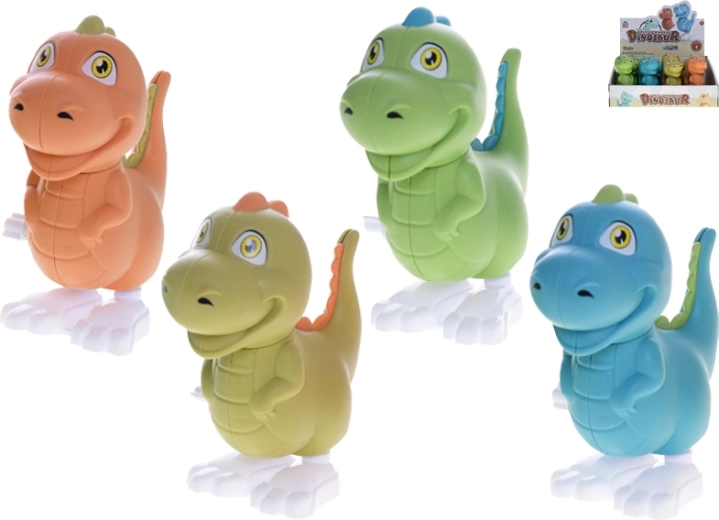 Hüpfender Dinosaurier 11 cm zum Aufziehen