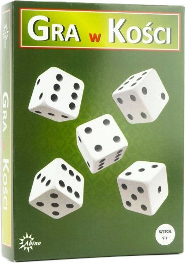 Würfel – Gesellschaftsspiel mit Wertungsblock und Velours-Schachtel
