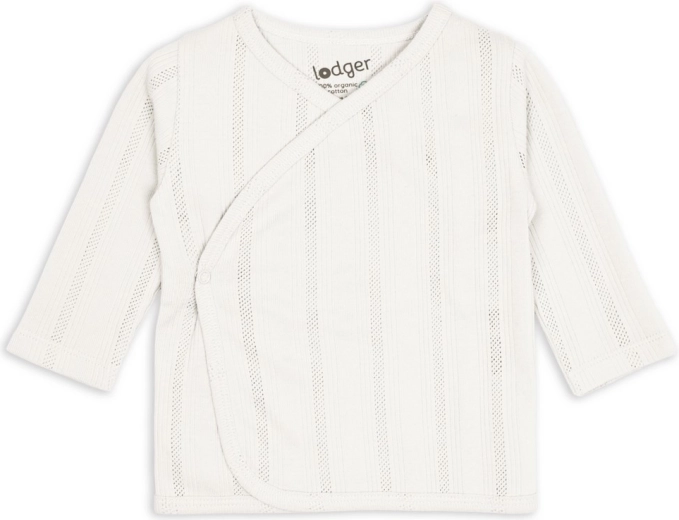 Lodger Wickeljäckchen Pointelle Cream Gr. 56