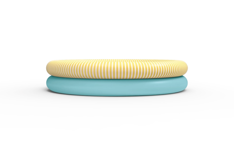 Quut aufblasbares Kinderplanschbecken Banana Blue 80 cm