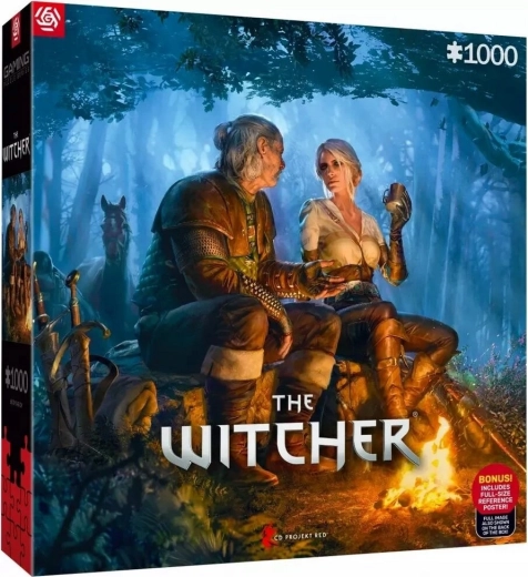 GOOD LOOT Puzzle The Witcher: Ciris Reise, 1000 Teile