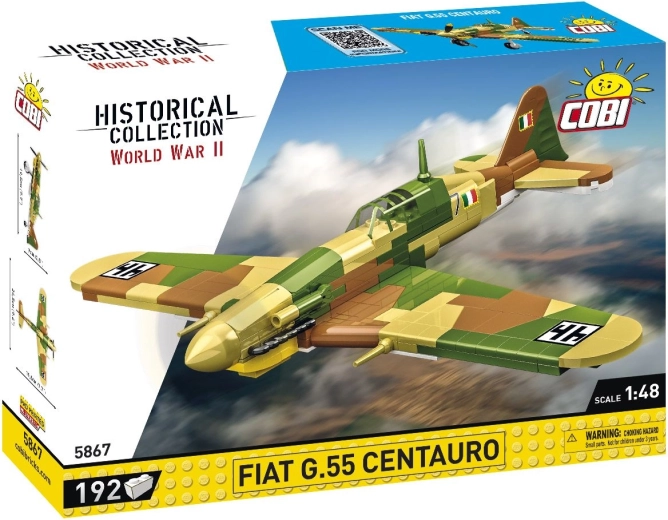 COBI Historical Collection WWII Fiat G.55 Centauro 1:48 (192 Teile) - 1 Stück