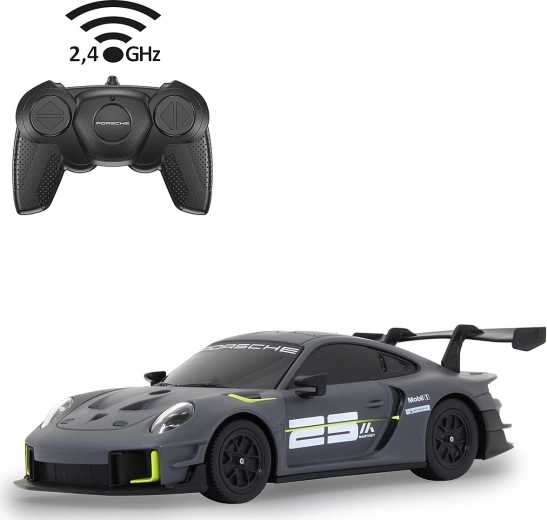 Ferngesteuertes Auto JAMARA Porsche 911 GT2 RS Clubsport 25 1:24 grau