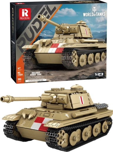 World of Tanks Bausatz Panzer Pudel – 969 Teile