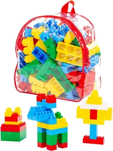 Supermix-Baukasten im Rucksack