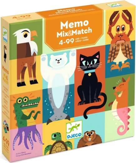 Djeco Gedächtnisspiel Mix & match