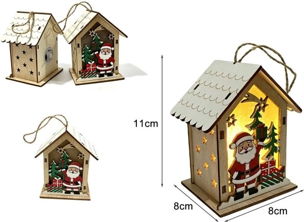 Weihnachtliche Lichtdekoration