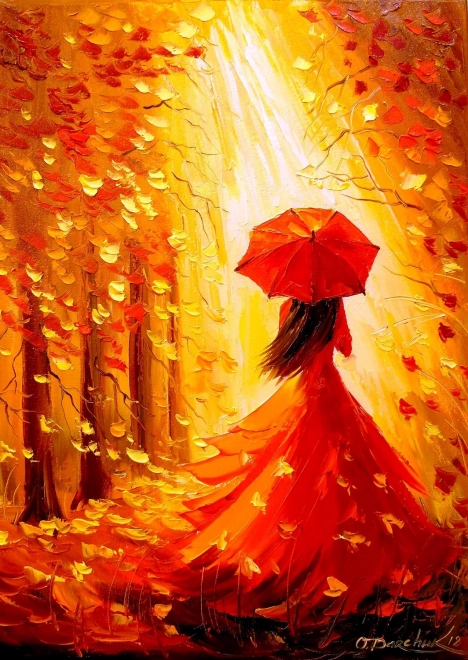 Enjoy Puzzle Herbstdame – 1000 Teile