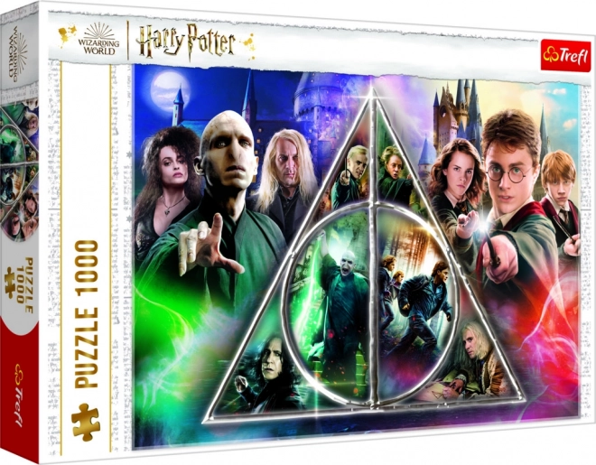 Puzzle 1000 Teile HARRY POTTER: Die Heiligtümer des Todes TREFL