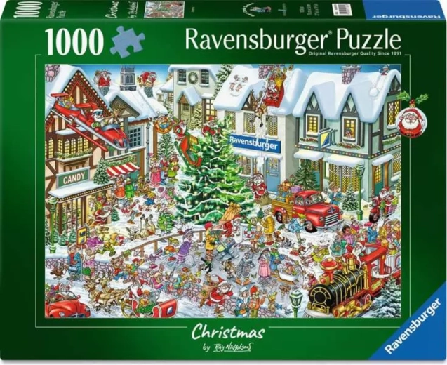 Ravensburger Puzzle Ray's Comic Weihnachten 1000 Teile