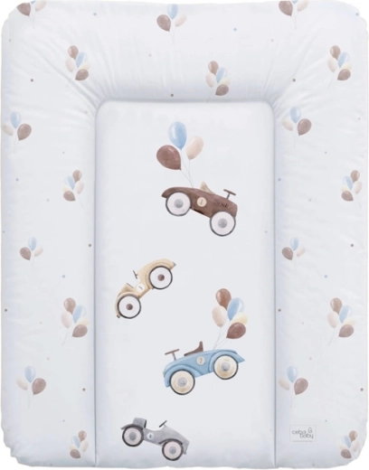 Ceba Baby weiche Wickelauflage Retro Cars 50 × 70 cm