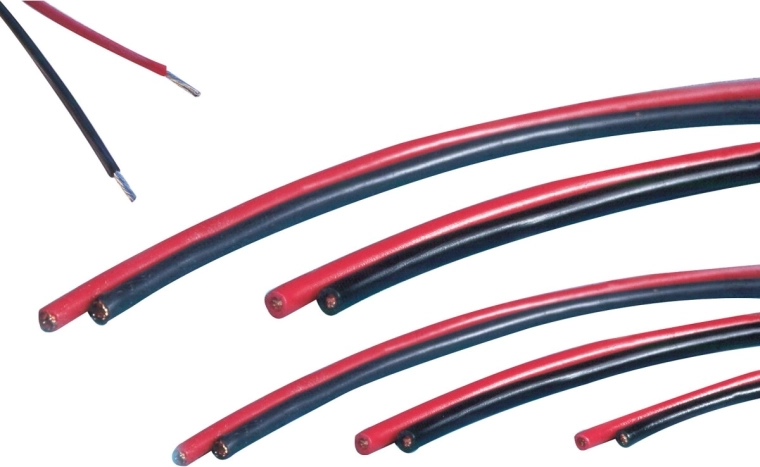 Silikonkabel JAMARA 0,75 mm², 10 m, rot