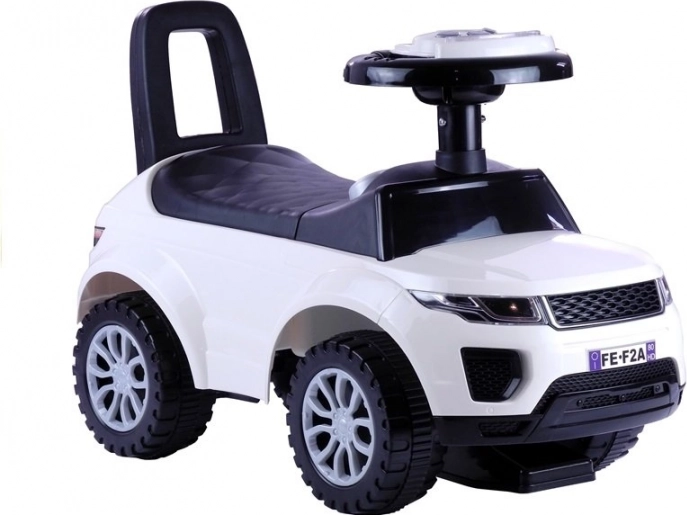 Kinder-Rutschauto SUV mit Sounds und Lichtern, weiß