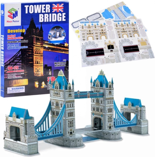 3D-Puzzle TOWER BRIDGE 41 Teile