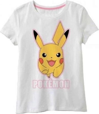 Weißes Pokémon-T-Shirt