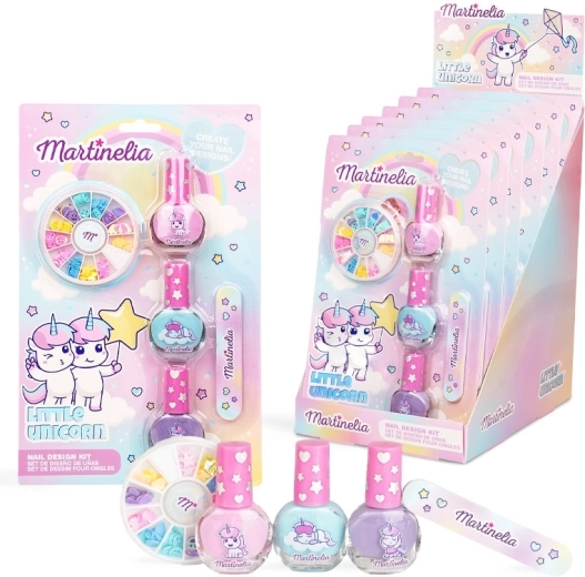 Martinelia Nageldekorations-Set Kleines Einhorn