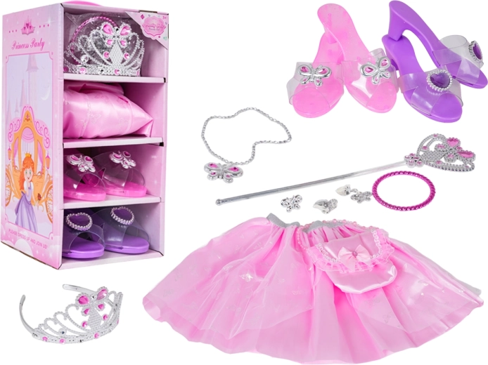 Mega-Styling-Set für Prinzessinnen – Rosa