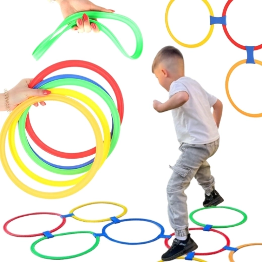 Woopie Satz von Spielringen zum Springen 10 Stk.