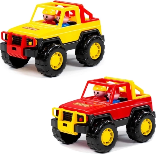 Cavallino Geländewagen Jeep Safari mit Figuren