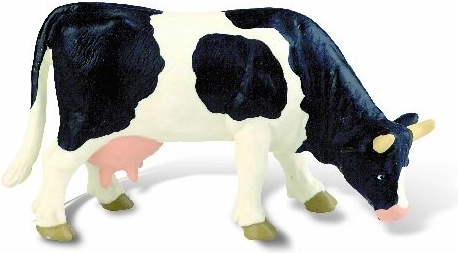 Bullyland Kuh Liesel schwarz-weiße Figur