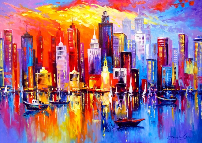 Enjoy Puzzle Abendliches New York 1000 Teile