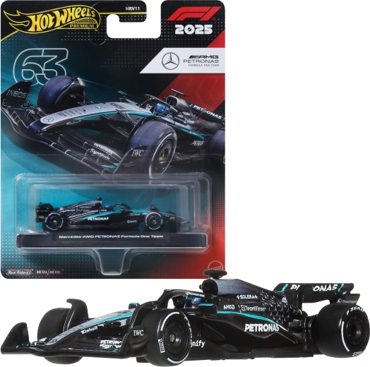 Hot Wheels Premium Rennwagen Formel 1 Mercedes-Benz F1 George Russell #63