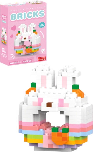 Sparkys Bausatz Donut-Häschen (190 Teile)