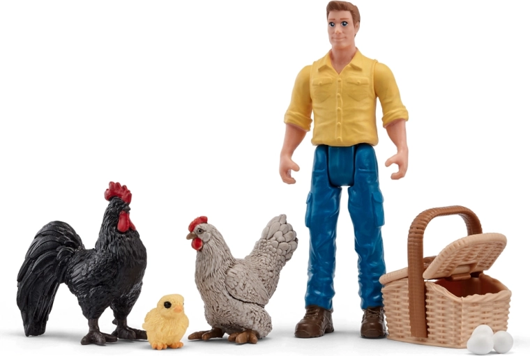 Schleich Gackernde Hühnerschar