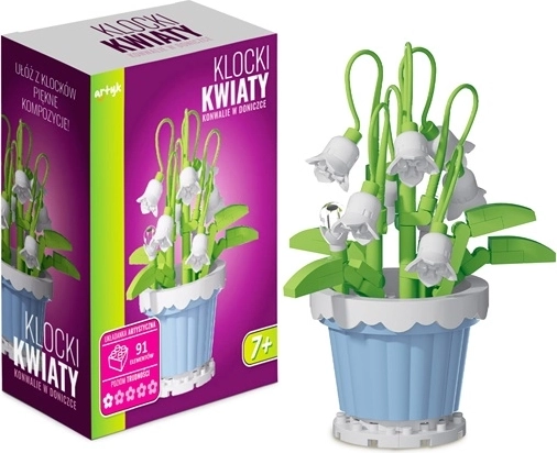 Bausatz Maiglöckchen im Blumentopf (91 Teile)