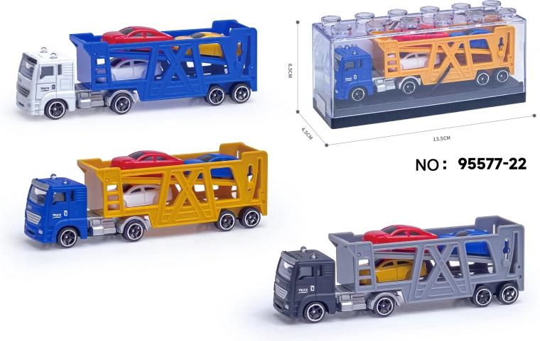 Metall-Lkw-Modell mit Auflieger 1:64 – mehrere Varianten